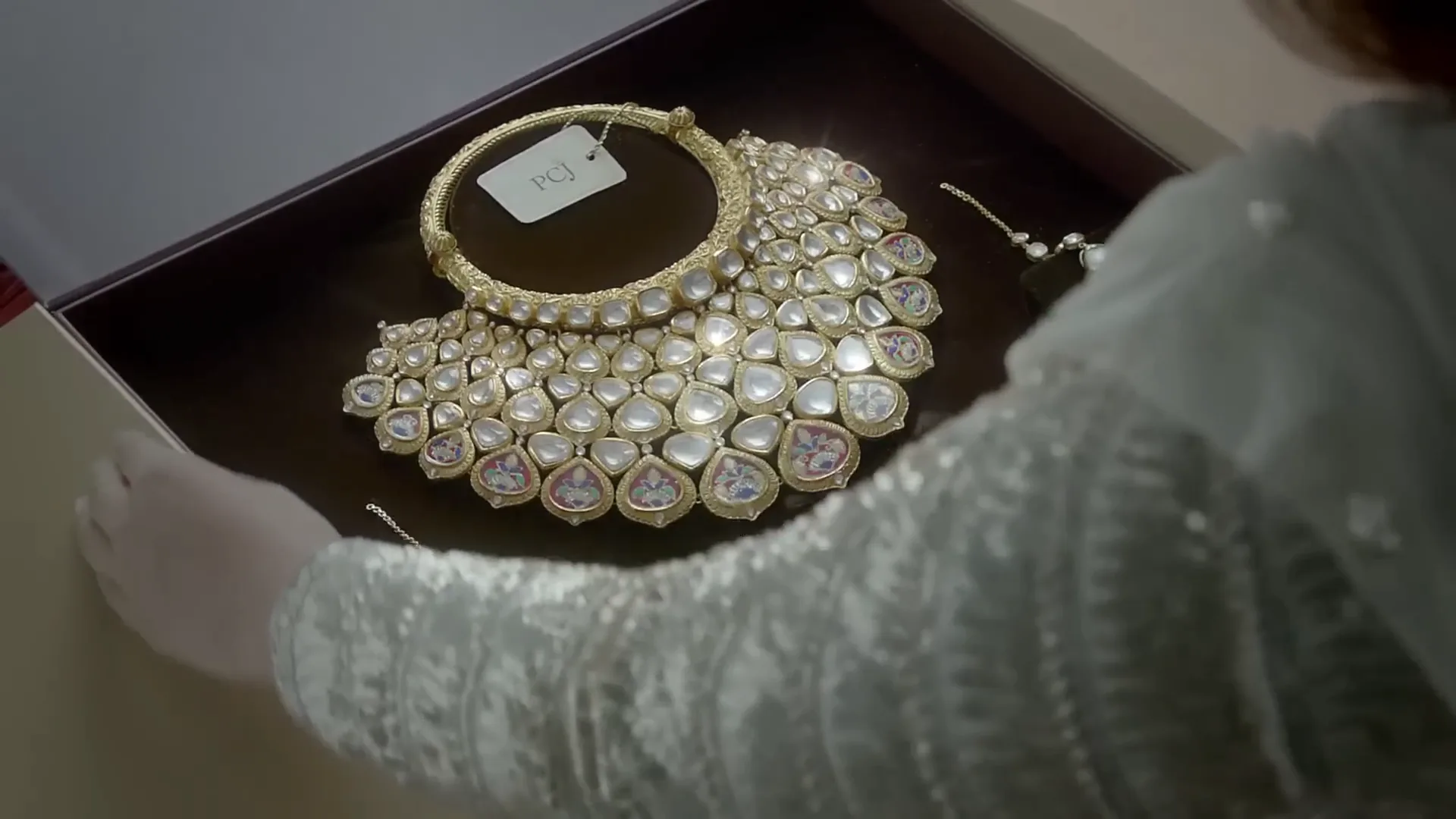 Frame from PC Jeweller TVC, at 0:26